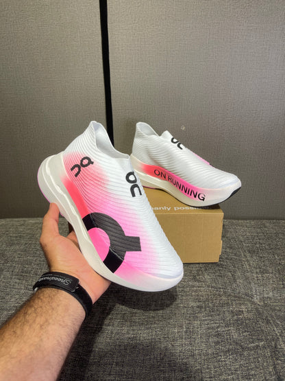 On CloudBoom Strike LS Pink