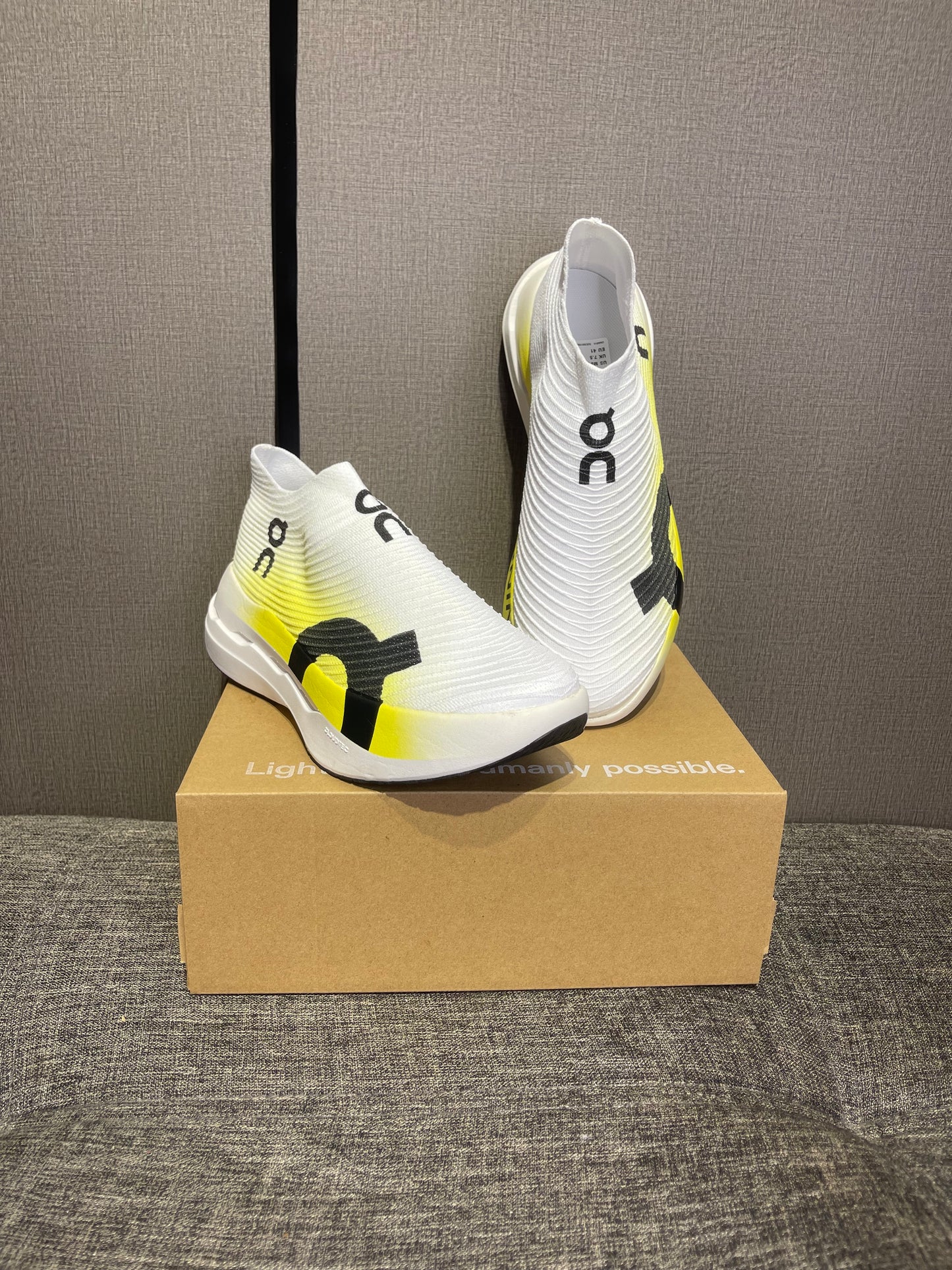 On CloudBoom Strike LS Yellow