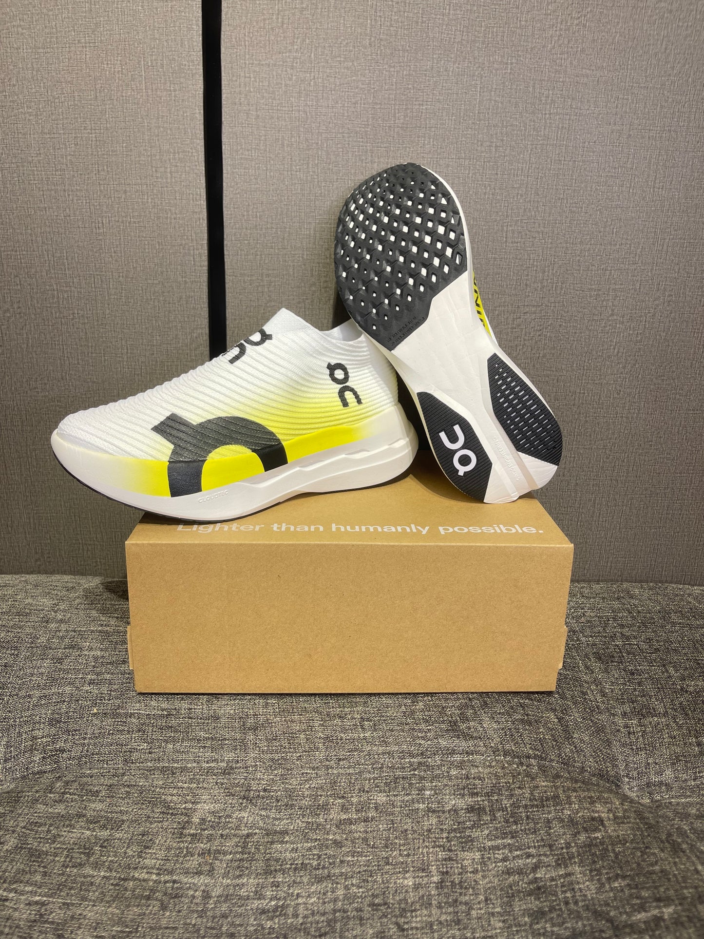 On CloudBoom Strike LS Yellow