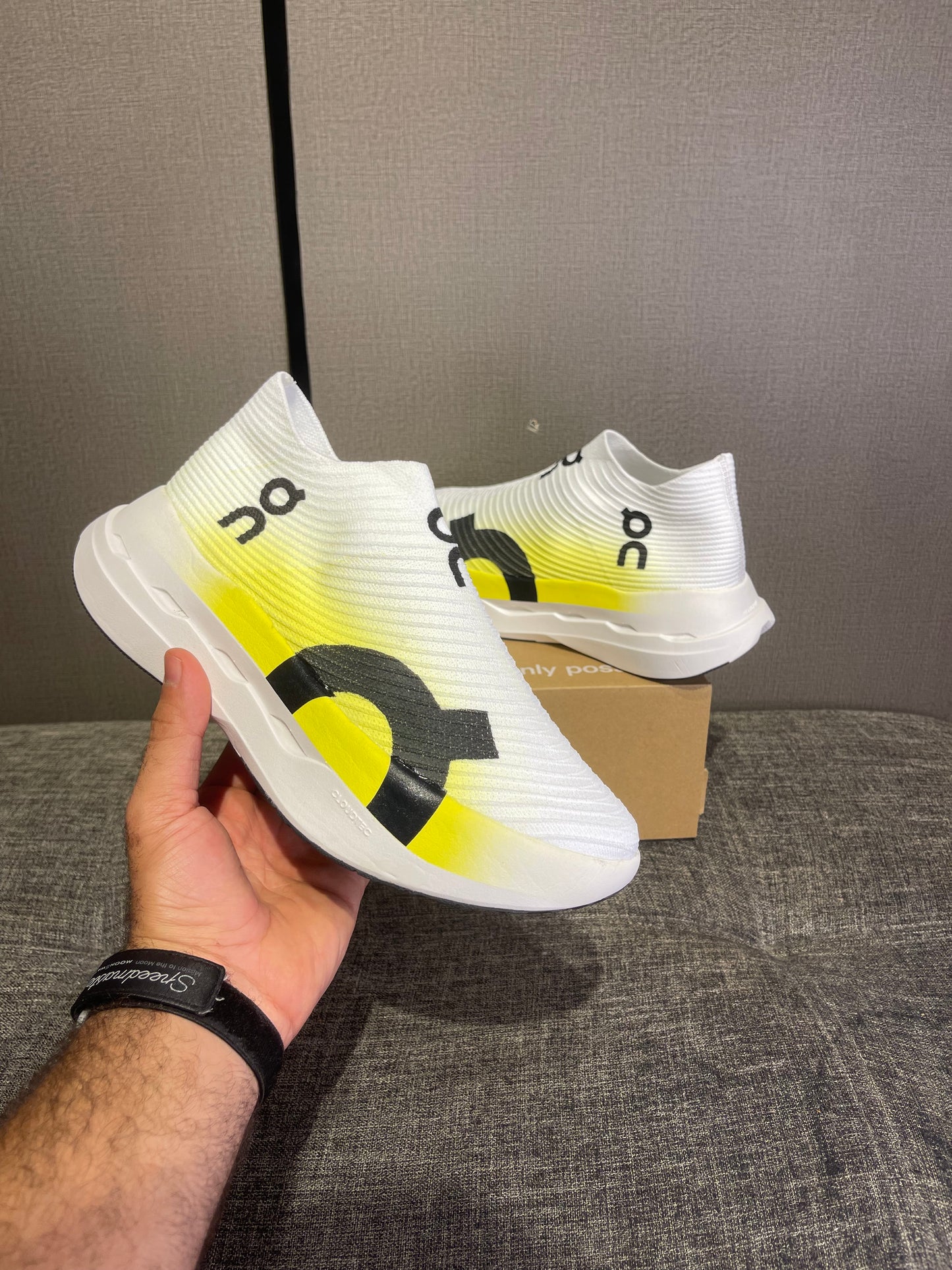 On CloudBoom Strike LS Yellow