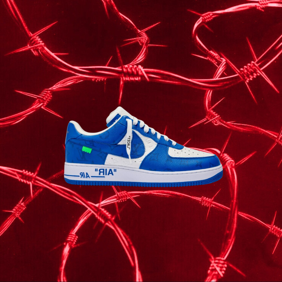 AIR FORCE ONE X LV BLUE 🦋