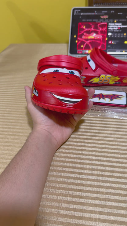 Crocs Classic Lightning McQueen' clog ‘Red’ 🎈