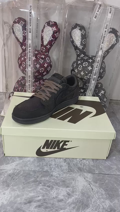 Jordan x Travis Scott Air Jordan 1 Low OG "Velvet Brown" 🐻🌰